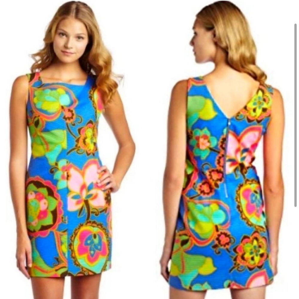 Lilly Pulitzer Stefe Shift Dress Starry Blue